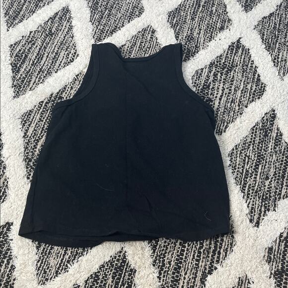 Cat & Jack Black Tank with Orange Bow and Purple Spider Web Halloween size xsmal - Picture 4 of 4